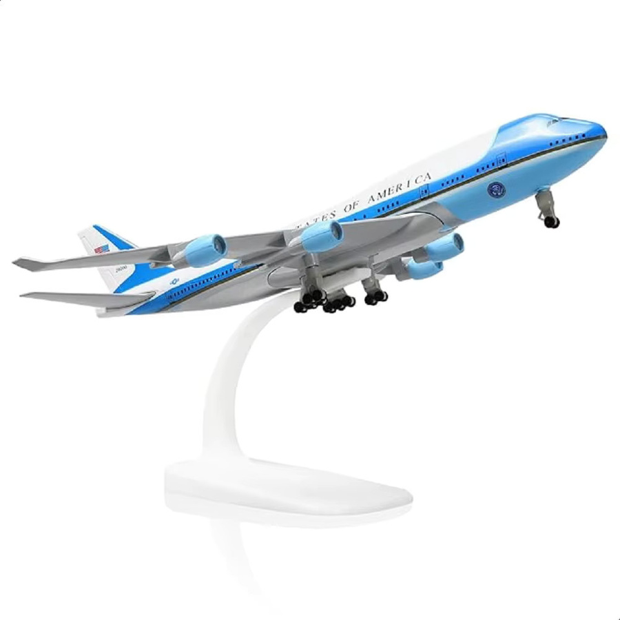 ZOCO Miniatur-Flugzeugmodell, Metall, 20 cm - Bild 2