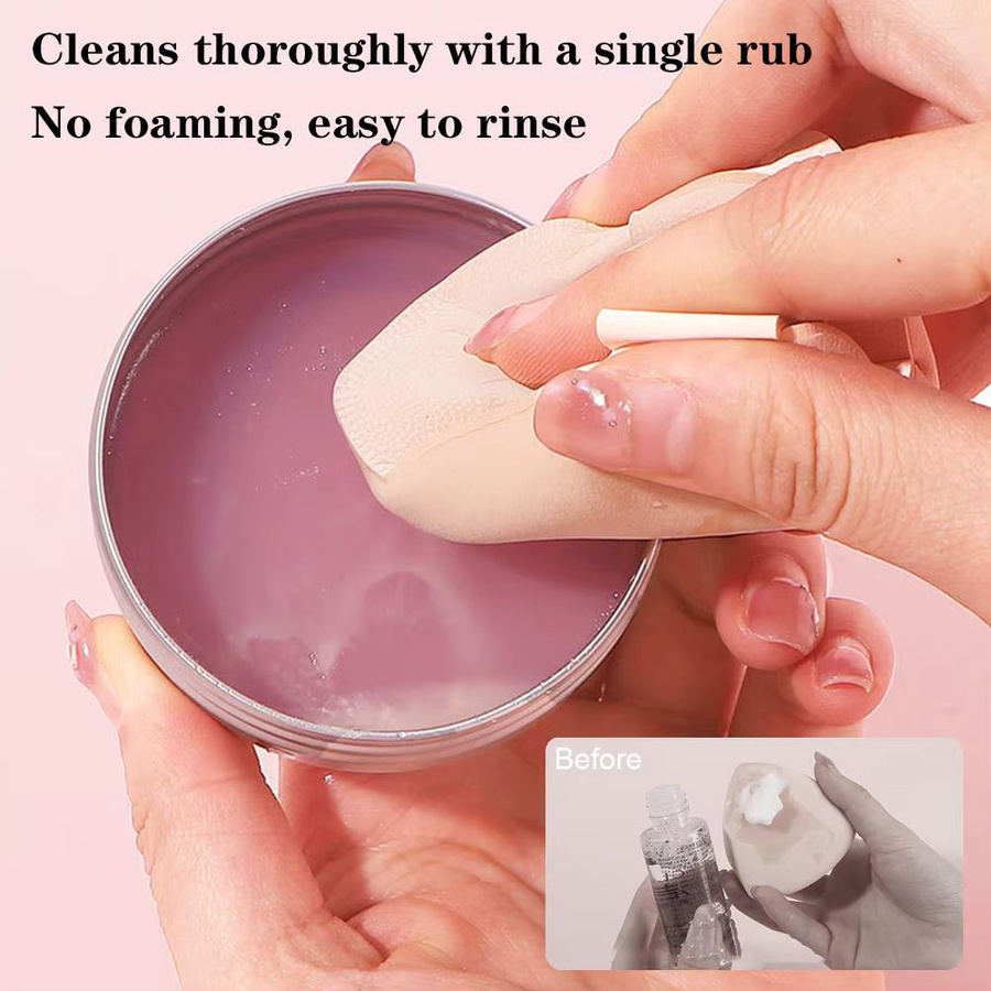 Huatang Master Make-up-Pinsel-Reinigungswerkzeug mit Pfirsich-Oolong-Reinigungsseife - Bild 3