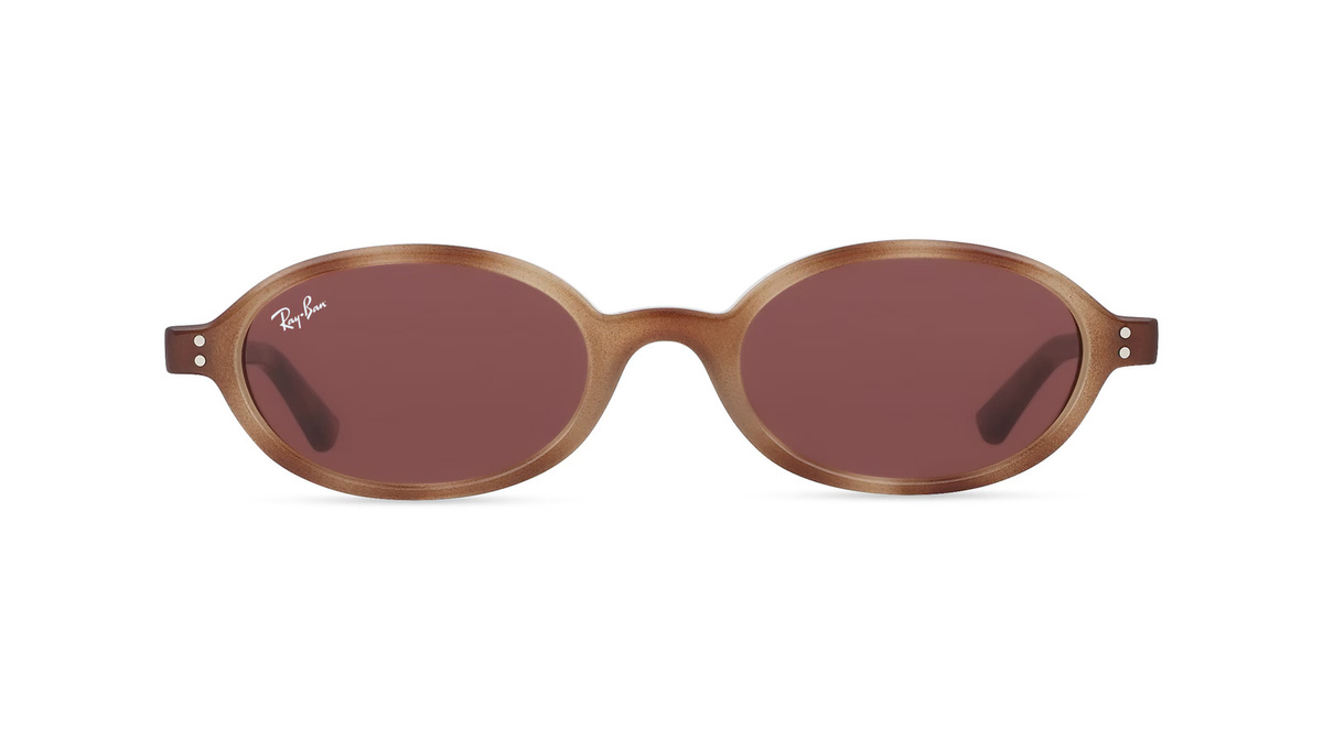 Ray-Ban RB4472 Sonnenbrille, Vollrand, Oval, Kunststoff, Unisex, Beige - Bild 1