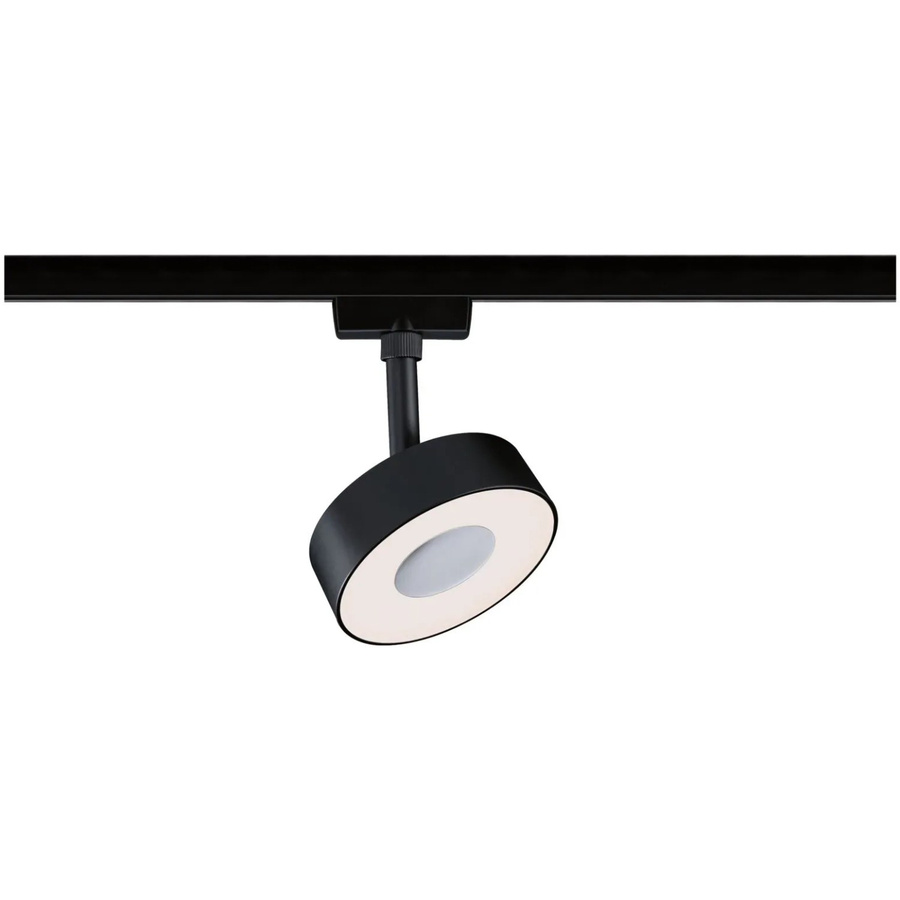 Paulmann URail LED Schienenspot Circle, Schwarz Matt, 5W, 160lm, 3000K Warmweiß - Bild 2