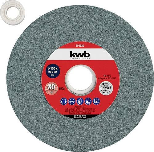 Kwb Schleifscheibe für Winkelschleifer für Metall, Grau, Durchmesser: 150 mm - Bild 1