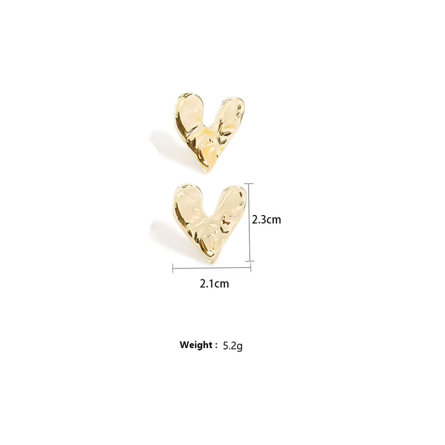 ZAKOL Ohrstecker Herz, Gold, Damen - Bild 5