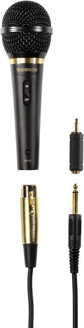 Thomson M152 Dynamisches Vocal-Mikrofon mit XLR-Stecker in Schwarz - Bild 1