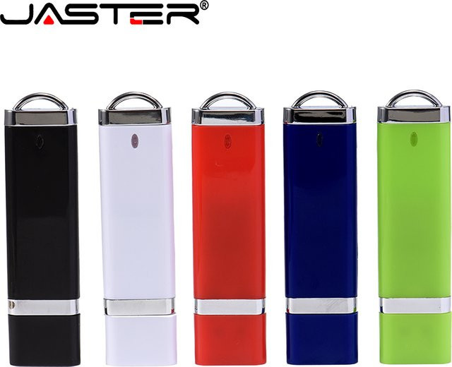 Jaster USB-Flash-Laufwerk in Schwarz, Grün, Rot und Blau - Bild 1
