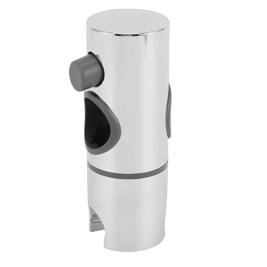 Aramox Verstellbarer Duschkopfhalter aus ABS für 25 mm Gleitstange in Silber - Bild 3