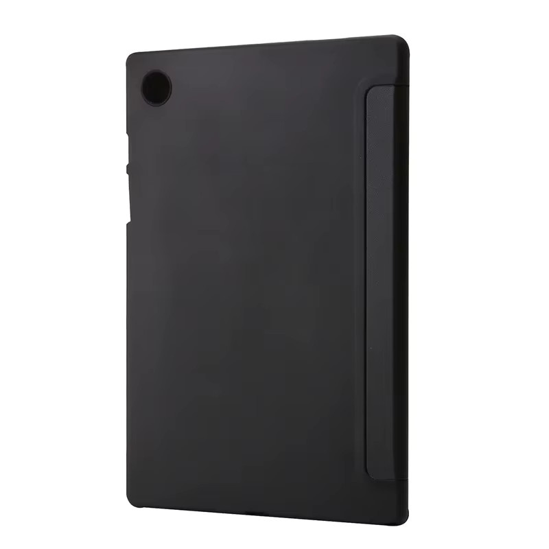 Samsung Galaxy Tab A9 Plus Hülle aus PU Leder und Silikon mit Standfunktion in Schwarz oder Grün - Bild 3