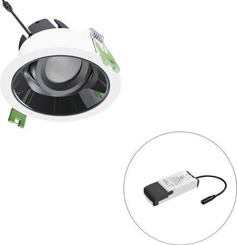 EVN LED-Deckenstrahler F05R09SM0630L38P in Weiß, rund und verstellbar - Bild 1