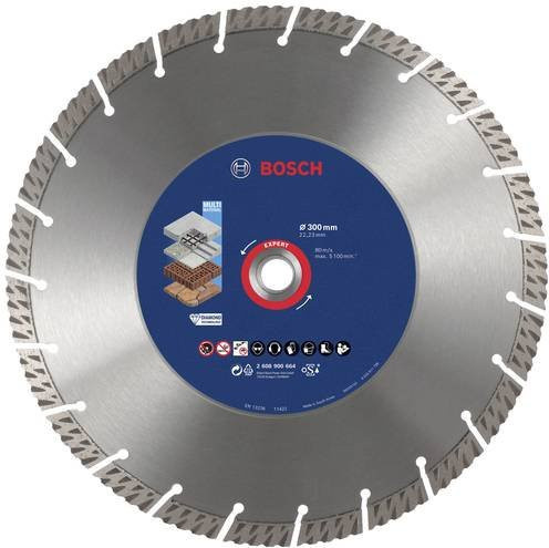 Bosch EXPERT MultiMaterial Diamanttrennscheibe Durchmesser: 300 mm, Bohrungs-Ø: 22,23 mm - Bild 2