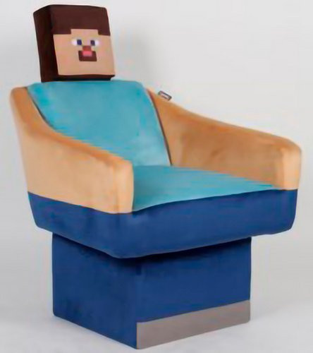 Roba Drehsessel Steve Minecraft für Kinder, bunt, B: 69 cm, H: 96 cm - Bild 2