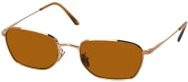 Giorgio Armani AR 6151 Sonnenbrille, Rechteckig, Metall, Gold, Brown, Damen - Bild 1