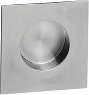 Intersteel Schiebetürmuschel in Edelstahloptik, Silber - Bild 1