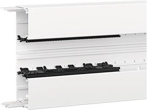 Hager Brüstungskanal Unterteil BRN6521019016 Weiß B: 21,0 cm, L: 200 cm - Bild 1