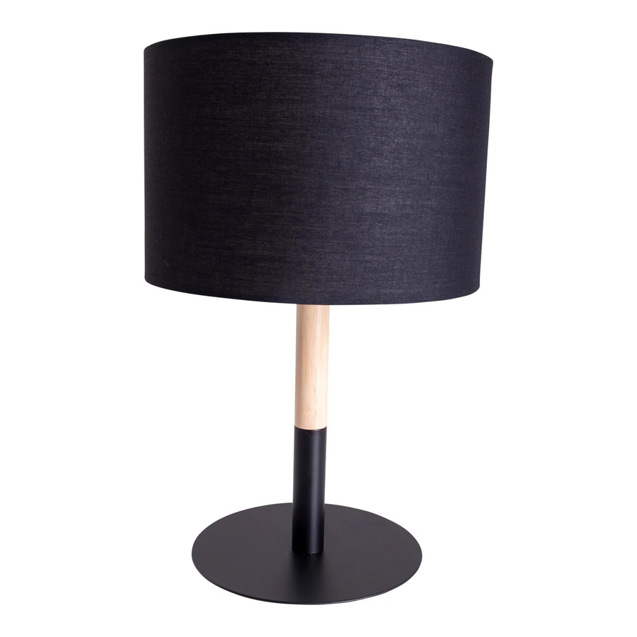 Näve Textil-Tischleuchte Tessile Schwarz, Durchmesser: 24 cm, Höhe: 37 cm - Bild 2