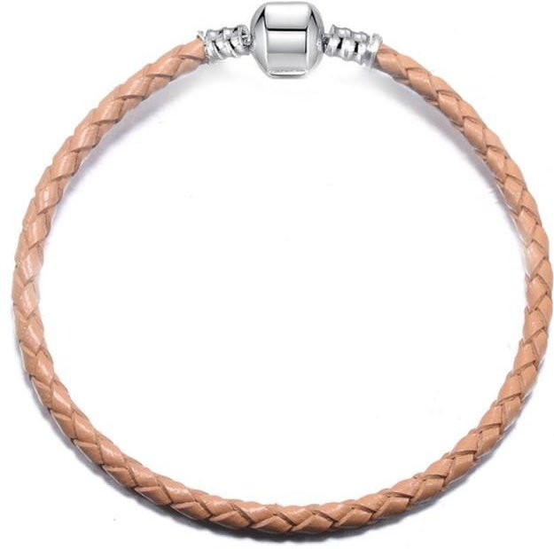 Wucifang Jewelry Armband, Lederseil, 17cm, weiß, Damen - Bild 1