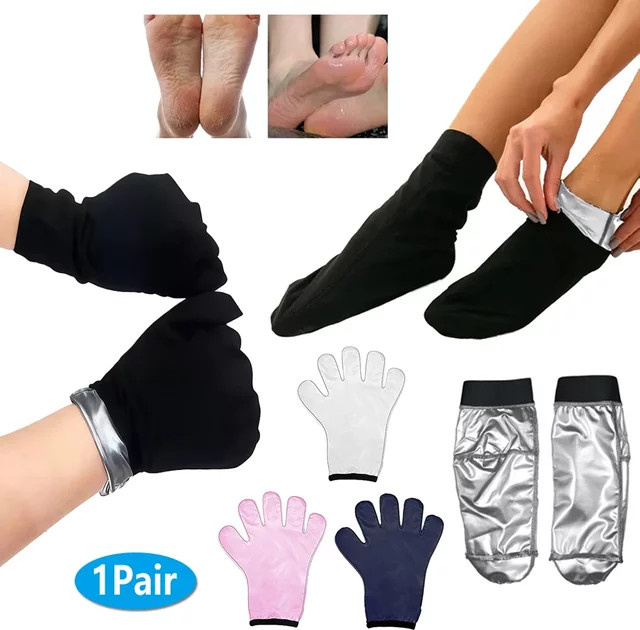SPOSAFE Sauna-Schweißhandschuhe und -socken, Unisex, für Hände und Füße - Bild 1