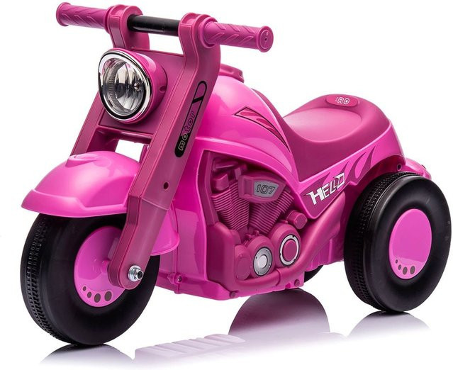 Chipolino Bubble Rider Rutscher Motorraddesign mit Licht und Sound rosa ab 3 Jahren - Bild 1