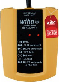 Wiha Drehfeldrichtungsanzeiger 45221, 100 - 700 V AC, CAT III 1000 V / CAT IV 600 V Messgerät - Bild 3