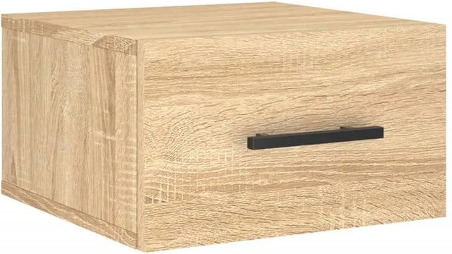 vidaXL Wand-Nachttisch aus Holzwerkstoff in Sonoma-Eiche, B/T/H: 35 x 35 x 20 cm - Bild 1