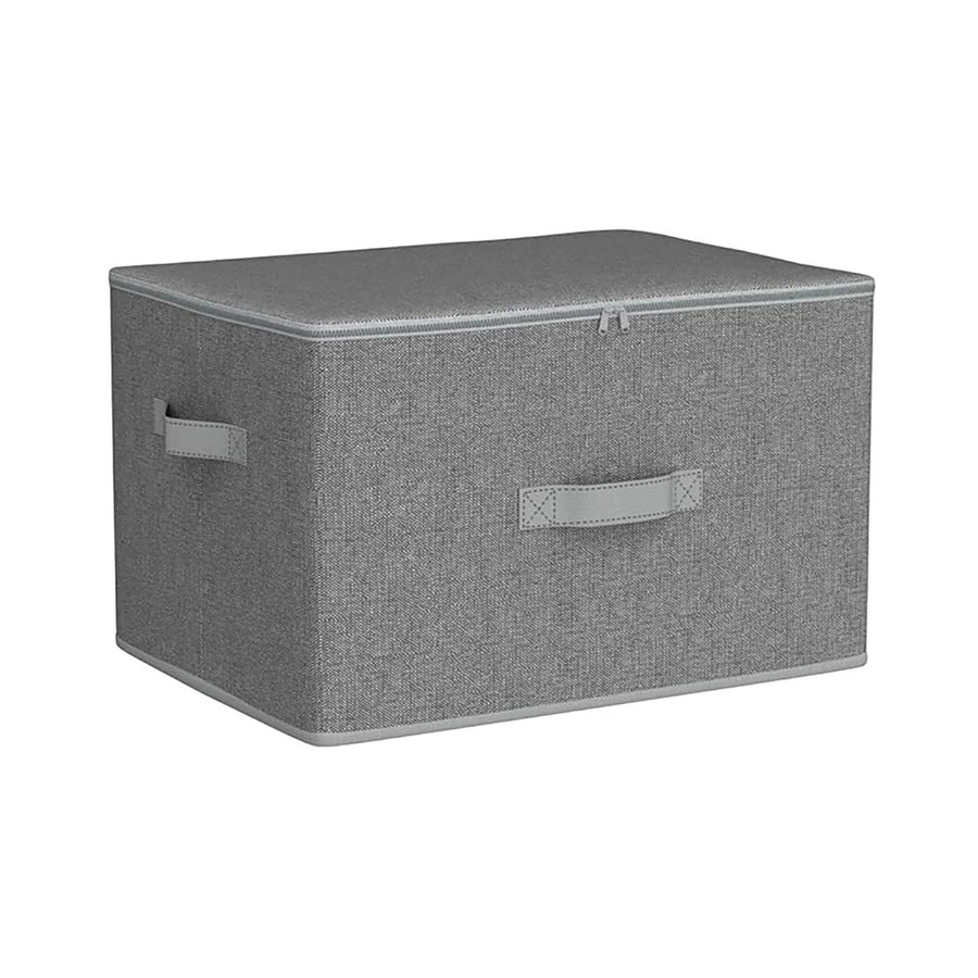 Songmics Rylan Aufbewahrungsbox-Set, 3-teilig, Grau, B/T/H: 40 x 30 x 25 cm - Bild 2