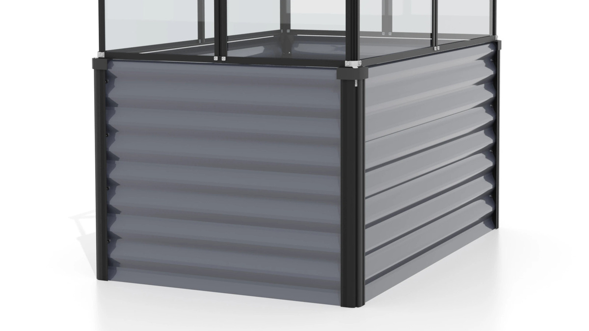 Vitavia Unterbau Gaia Jumbo Anzuchthilfe in Schwarz mit RGB-Beleuchtung B: 83 cm, T: 122 cm, H: 65 cm - Bild 4