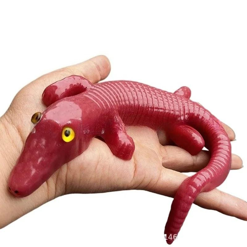 Fashnics Squishy Krokodil Knet-Stressball Weiches Entspannungsspielzeug - Bild 2