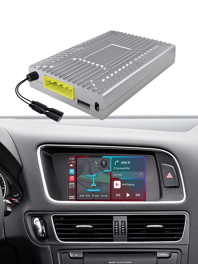 LEXXSON Drahtloses CarPlay und Android Auto Retrofit Kit für Audi A4, A5 und Q5 (2009–2016) mit 6,5 Zoll MMI 2G Bildschirm-Upgrade und Wi-Fi - Bild 6