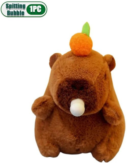 Yiran toy Capybara Plüsch-Schlüsselanhänger, wedelnder Schwanz, 1-20 Stück - Bild 1