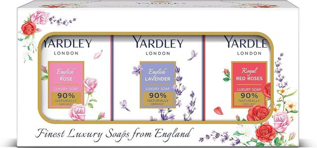 Yardley London Luxusseifenset Damen, 6 x 100 g - Bild 1