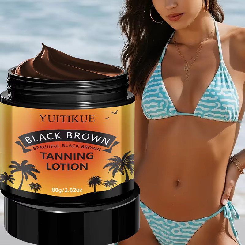 YUITIKUE Bräunungslotion, 80g, Schwarzbraun - Bild 2
