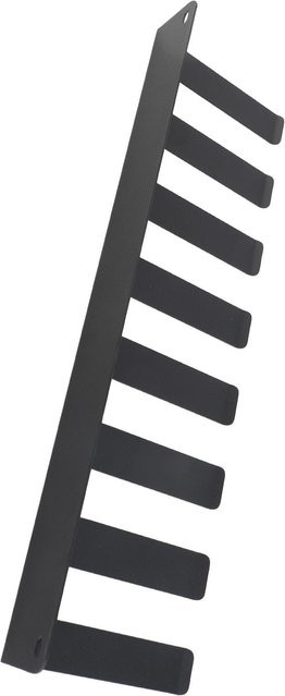 mfySpace Fitnessstudio Organizer Rack mit 8 Haken in Weiß zur Wandmontage für Übungsbänder, Langhantelstangen und Springseile - Bild 1
