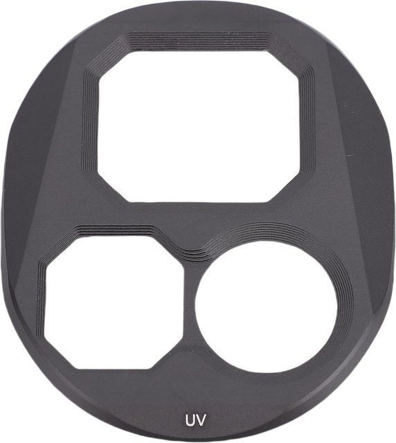 DJI Drohnenfilter für Mavic 4 Pro mit Aluminiumrahmen und UV-Glas in Grau - Bild 1