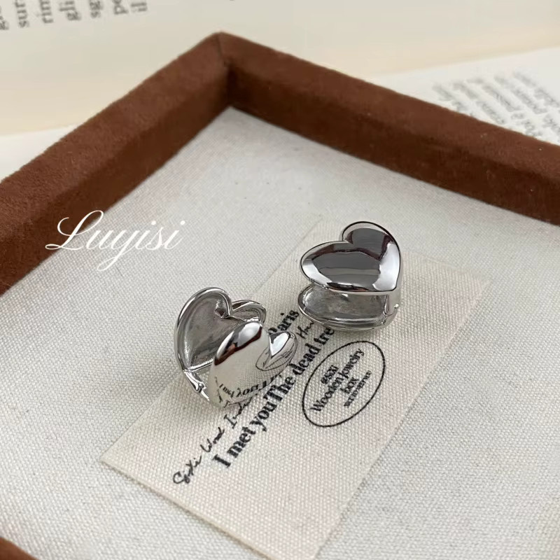 Balmore Mini-Ohrringe, Herzform, 925 Silber, Damen - Bild 3