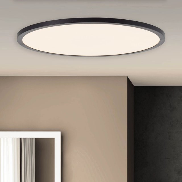Brilliant Tuco LED-Deckenaufbau-Paneel dimmbar mit Fernbedienung Schwarz Weiß 38W 4000lm Durchmesser: 50 cm - Bild 2