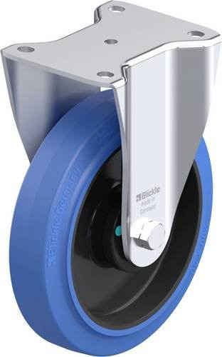 Blickle BH-POEV 200KAD-SB Stahlblech-Bockrolle aus Stahl, Rad-Durchmesser: 200 mm, Tragfähigkeit (max.): 500 kg - Bild 1