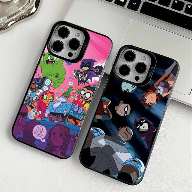 T-Teen Robin T-Titans Handyhülle für iPhone 11-16, Farbwechselnd und Transparent, Anti-Fall TPU-Hülle - Bild 1
