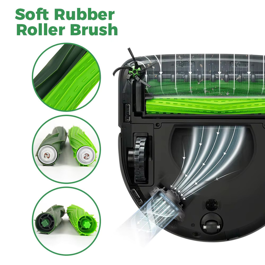 Ersatz-Hauptbürstenrolle für iRobot Roomba S9 S9+ S9 Plus 9150 9550 Roboterstaubsauger in Grün - Bild 4