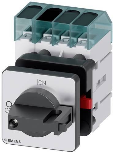 Siemens Lasttrennschalter Schwarz 4polig 63A 16mm² 690 V/AC 3LD34500TL11 - Bild 1