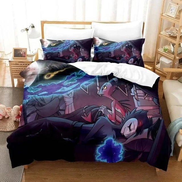 Loona Boss 3D Anime Bettwäsche Set für Erwachsene und Kinder, Bettbezug Set, B/B: 200 x 230 cm - Bild 1