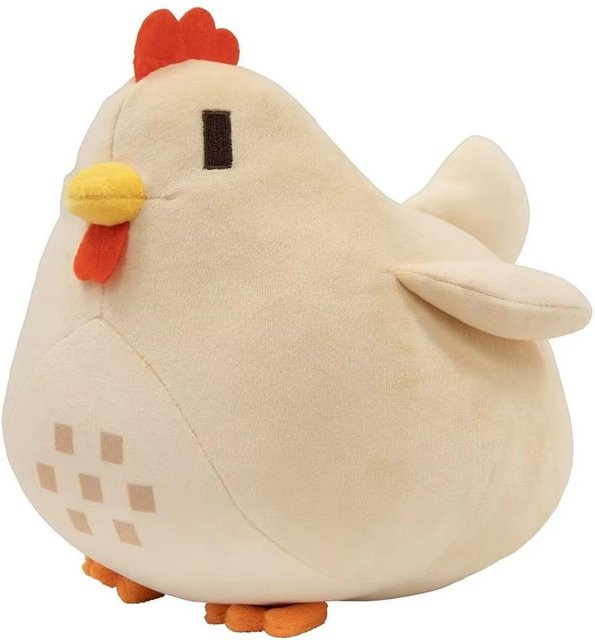 Yiran toy Stardew Valley Hühnerkissen, Plüschtier, 20cm, ab 3 Jahre - Bild 1