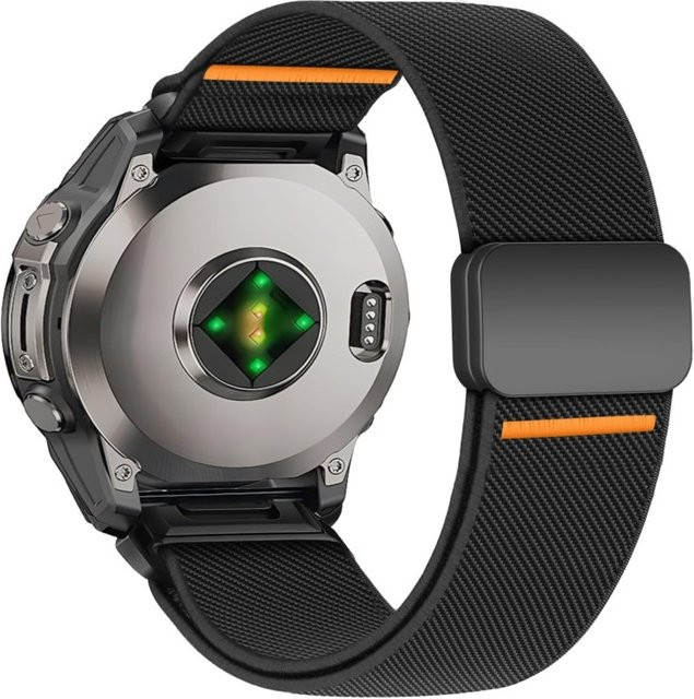 QuickFit-Uhrenarmband Textil/NATO, Schwarz, Unisex - Bild 1