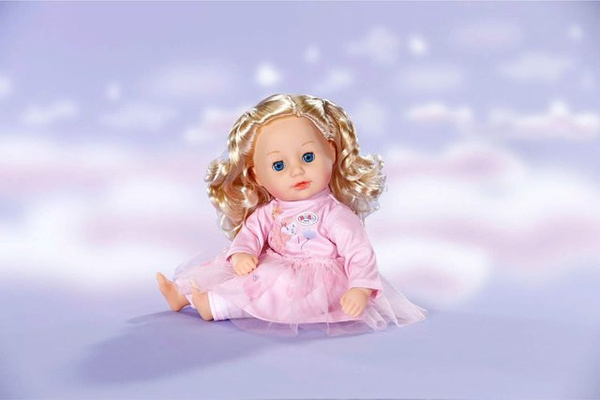 Zapf Creation BABY born Puppen Outfit Kleid rosé Textil Zubehör