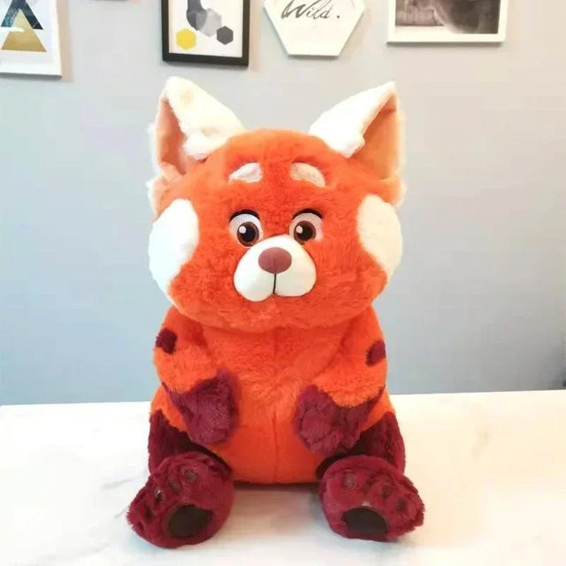 Disney Turning Red Roter Panda, Verformbares Plüschtier, 30cm, ab 14 Jahre - Bild 1