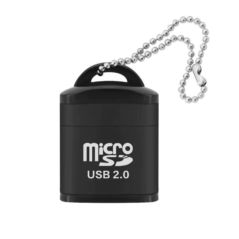 NNBILI USB Micro SD/TF Kartenleser USB 2.0 Mini Adapter in Purple für Laptop und Handy - Bild 3