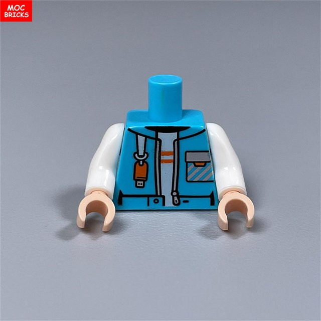 Yiran toy MOC Steine Torso Anzug Körperbekleidung, 5-teiliges Set, ab 6 Jahren - Bild 1