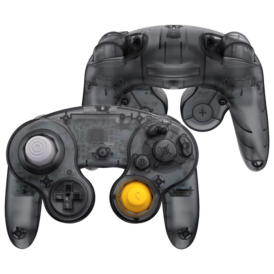 eXtremeRate Frontplatten-Rückplatte für Nintendo GameCube Controller mit Tasten in Transparent Green Clear Series - Bild 5