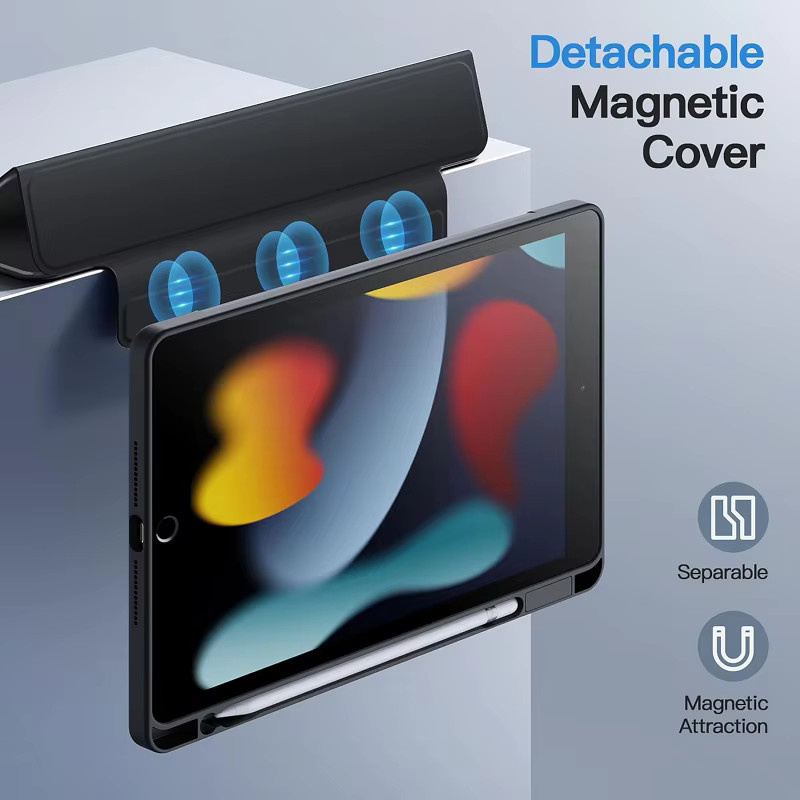 Samsung Magnetische Schutzhülle mit Stifthalter für Galaxy Tab S11, Tab A11 Plus und Tab A9 Plus 11 Zoll sowie 8,7 Zoll, abnehmbare Abdeckung, Blau und Schwarz - Bild 3