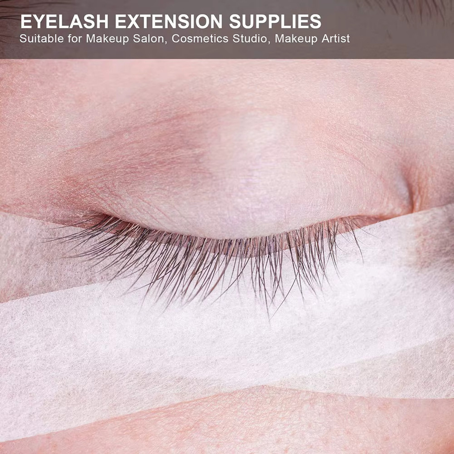 LAUKISS Wimpernverlängerungsband, weiß, 5 Rollen, Unisex - Bild 3