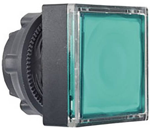 Schneider Electric ZB5CW333 Leuchtdrucktaster-Frontelement in Grün aus Kunststoff - Bild 1