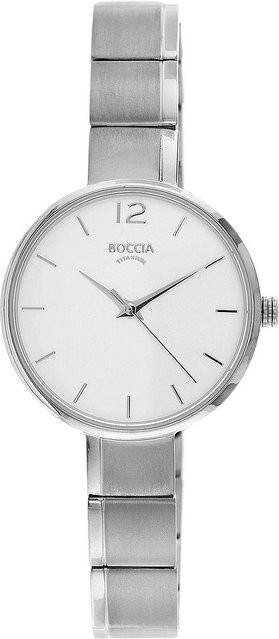 Boccia Damenuhr, Titanium, Quarz, Silber, 29 mm, 5 ATM - Bild 1