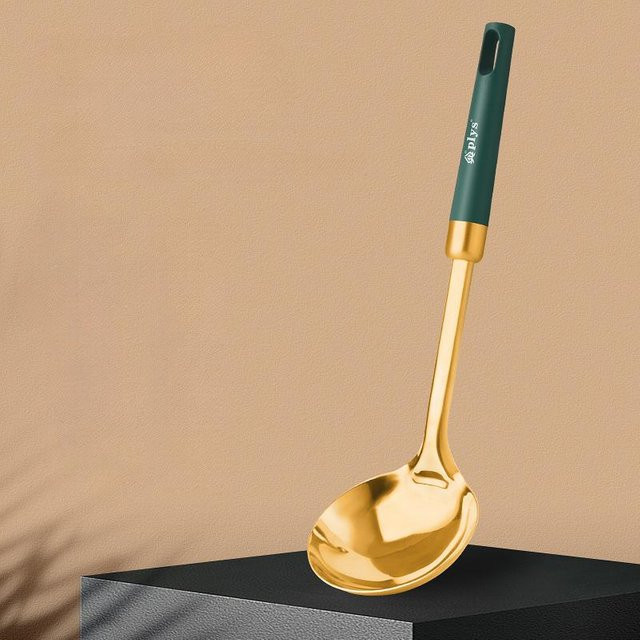 PLYS Kochspatel aus Edelstahl in Gold für die Küche - Bild 1